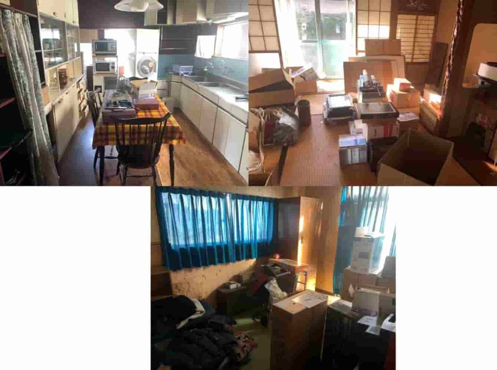 【北名古屋市 N様】 空き家の解体前の残置物片付け回収