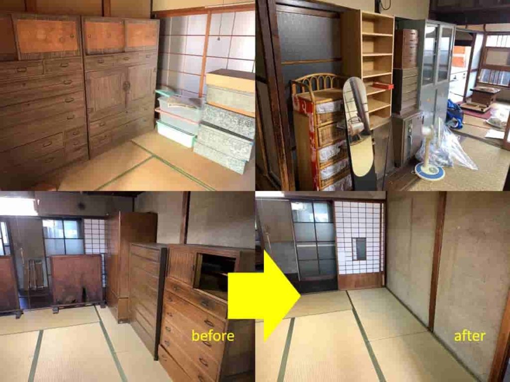 【中川区 H様】 遺品整理を兼ねた空き家のお片付け